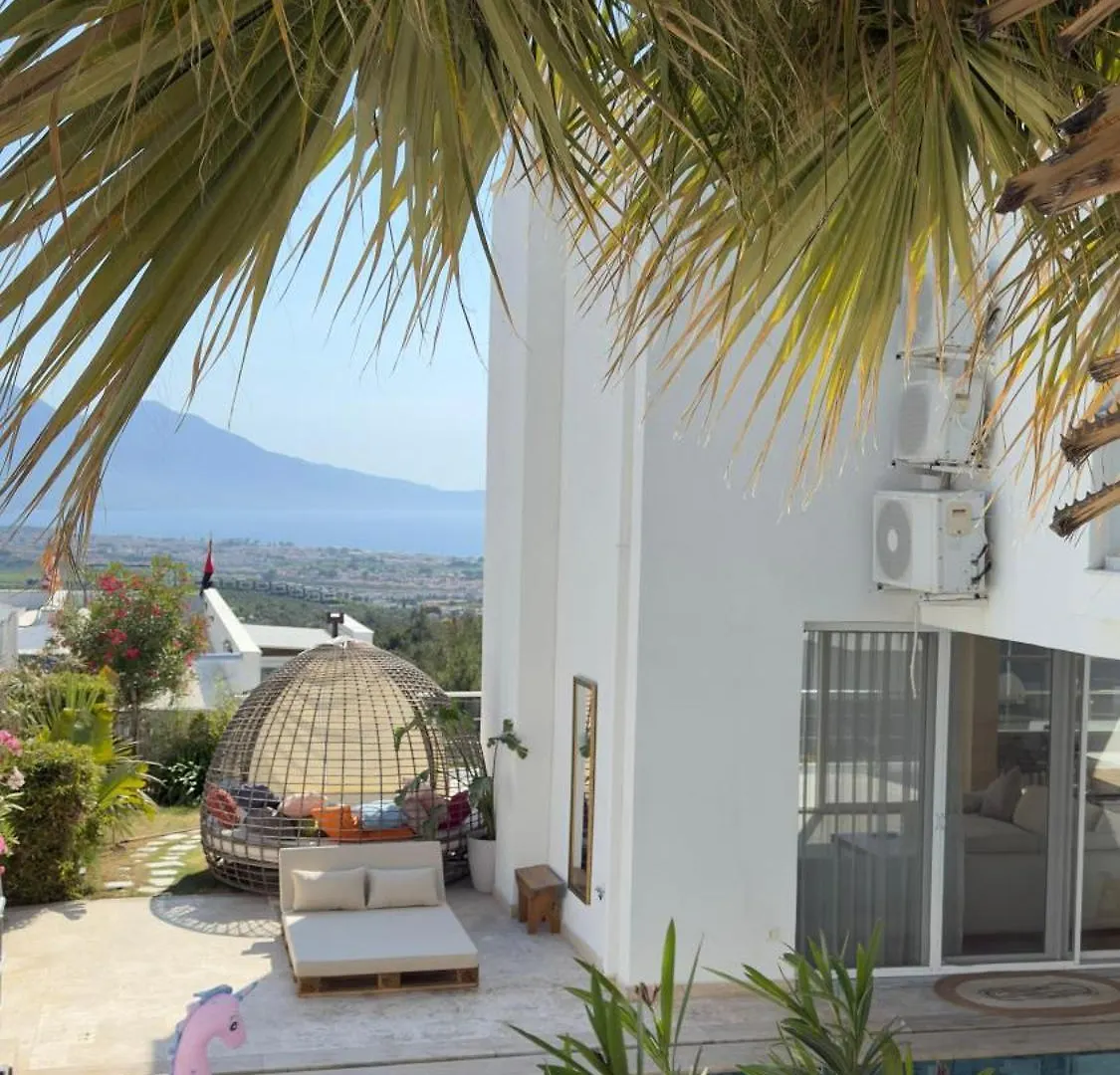 فيلة Luxusvilla Mit Panorama-Meerblick 20M Privatpool كوشاداسيه تركيا