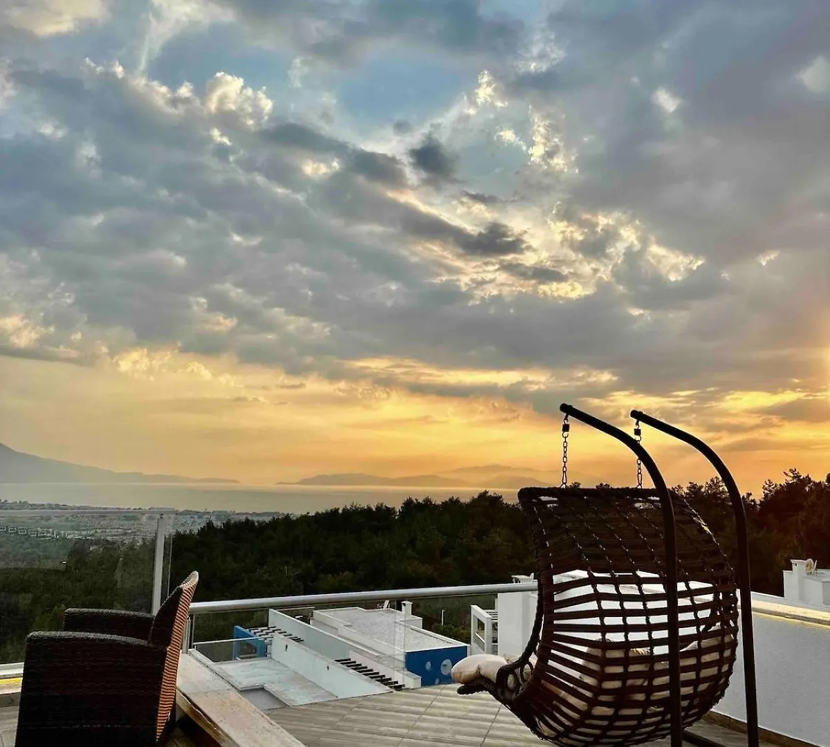 فيلة Luxusvilla Mit Panorama-Meerblick 20M Privatpool كوشاداسيه تركيا